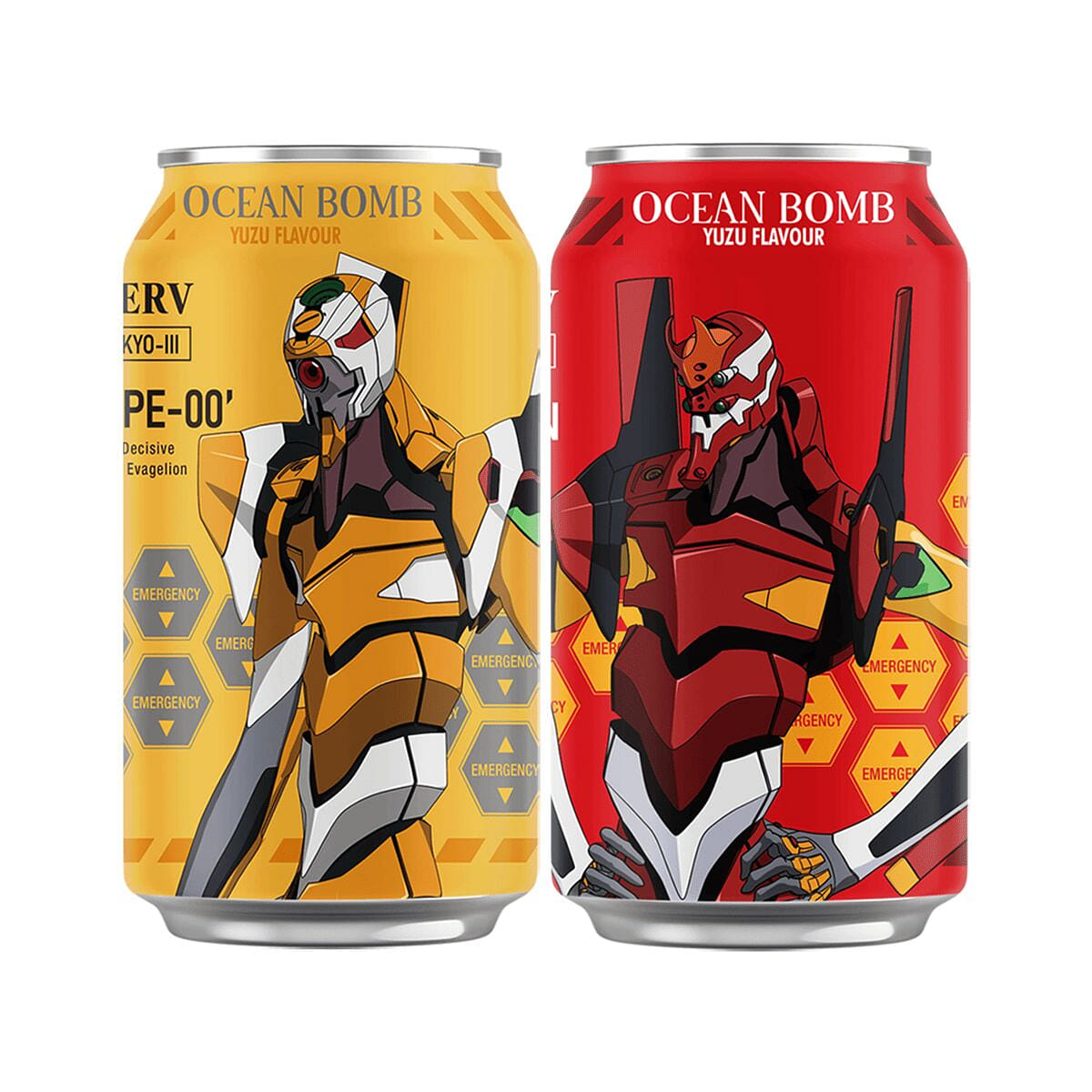 Evangelion Sparkling Water Yuzu Flavor (Randomly) 330 ml
