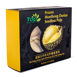 냉동 씨없는 두리안 과육 400 그램