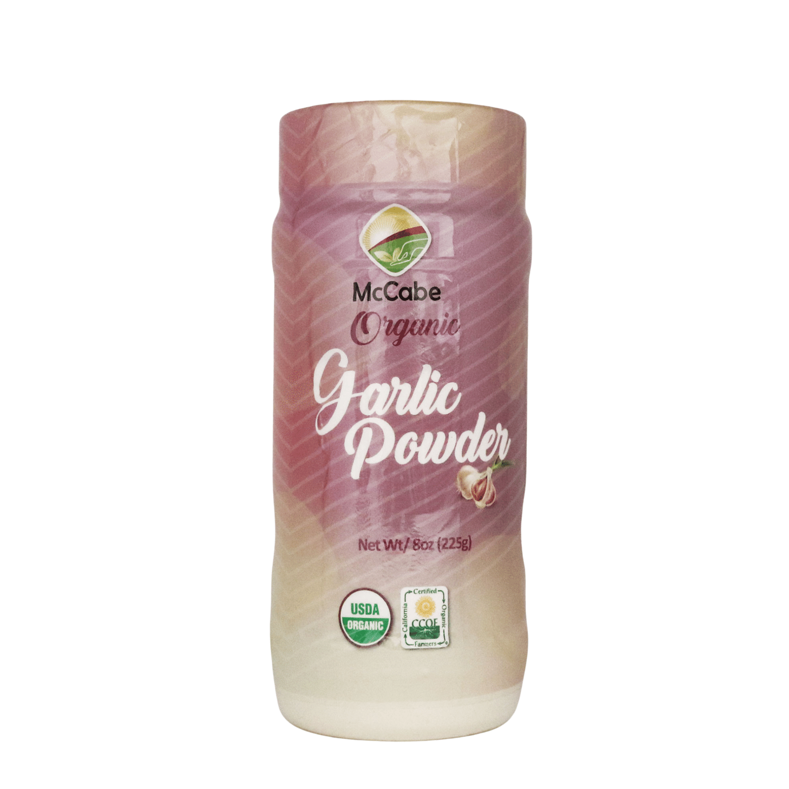 McCabe Organic Garlic Powder, 8oz, USDA & CCOF Organic Certified, Packed in USA 8 온스