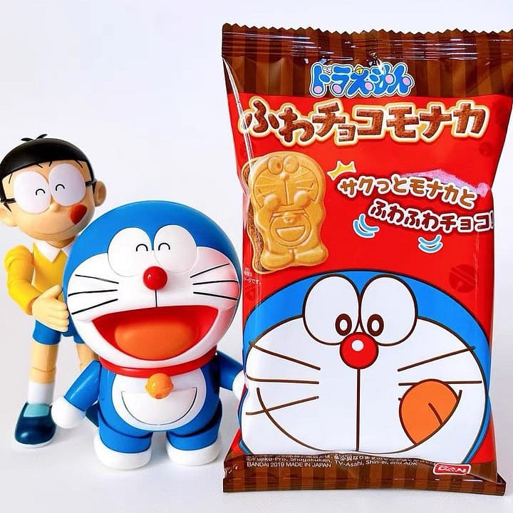 日本直送」バンダイ・ドラえもんふわチョコモナカ 3D モード 1枚入り