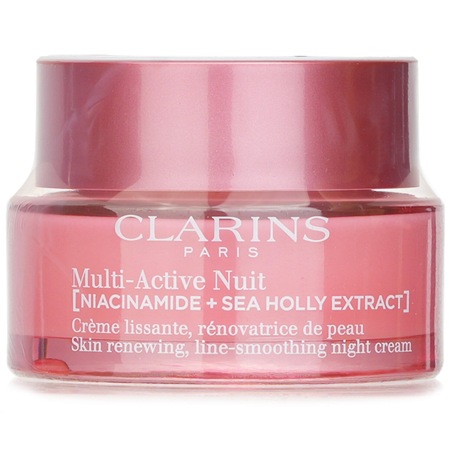 Clarins Multi-Active Nuit (Niacinamide + Sea Holly Extract) Skin Renewing Line-Smoothing Night Cream All Skin Types 50ml/1.7oz 50 밀리리터