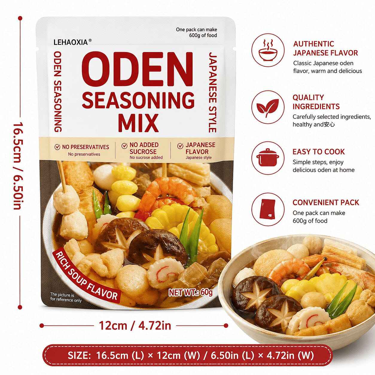 Luojingning Kanto Cooking Seasoning 60 g