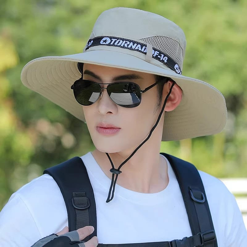 Summer sun hat, outdoor fisherman hat - 1 piece 1 each