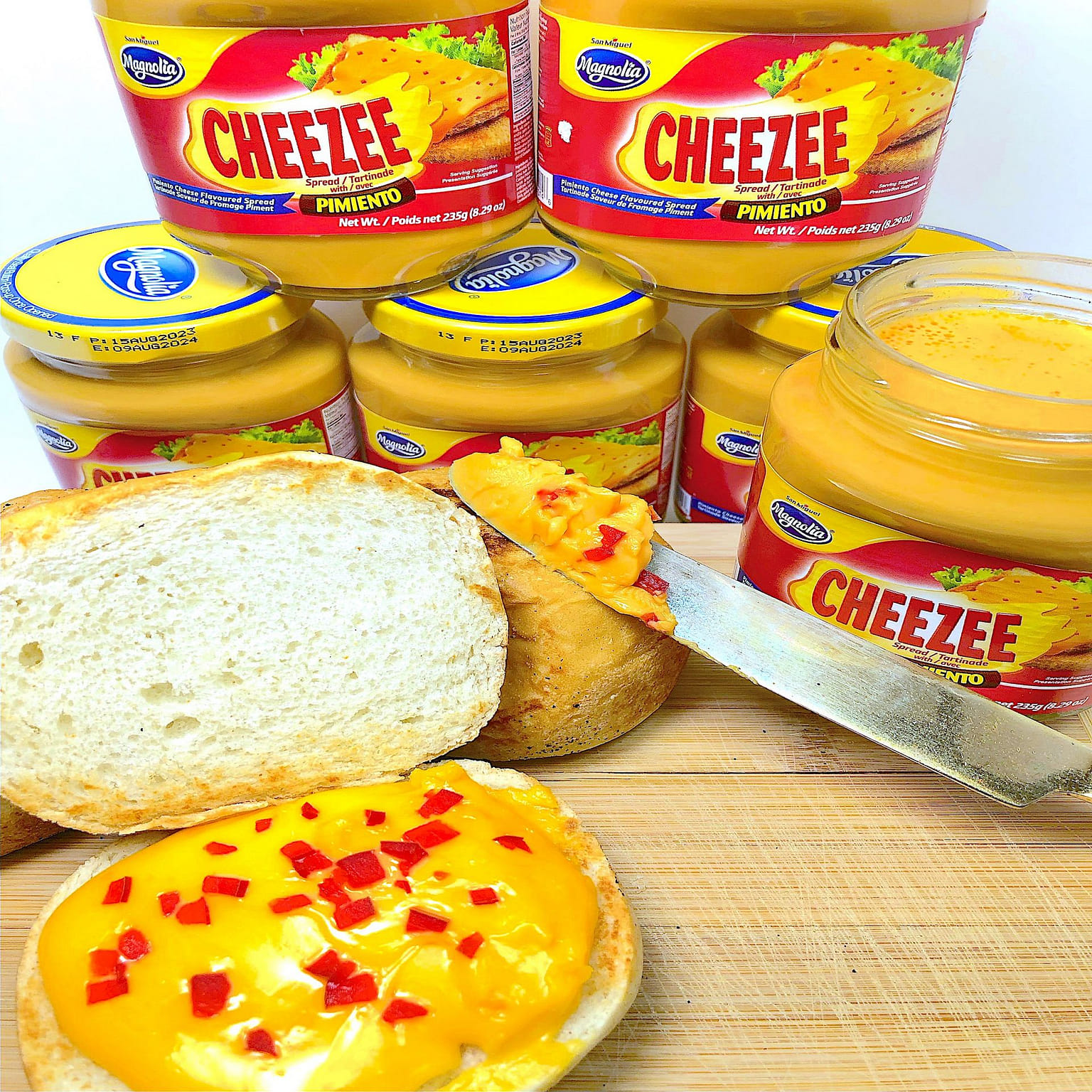 CHEEZEE FILIPINO PIMIENTO CHEESE SPREAD 235 그램