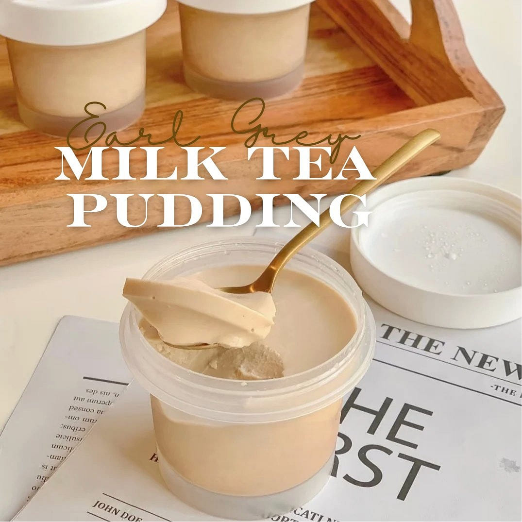 Earl Grey Milk Tea Pudding 1 each