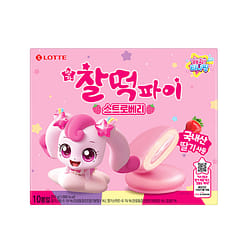 롯데 찰떡파이 스트로베리 250g 1 개