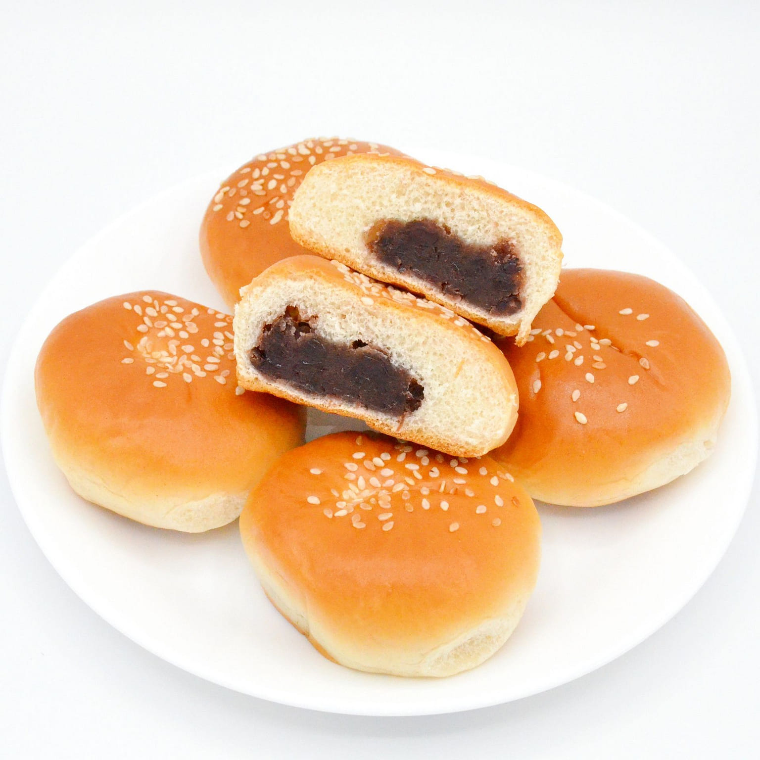 Japanese Mini Anpan Tsubu An (Whole Bean) 5 count