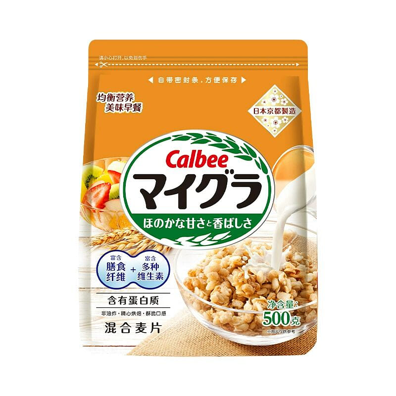 Calbee Mixed Oatmeal 500g 500 그램
