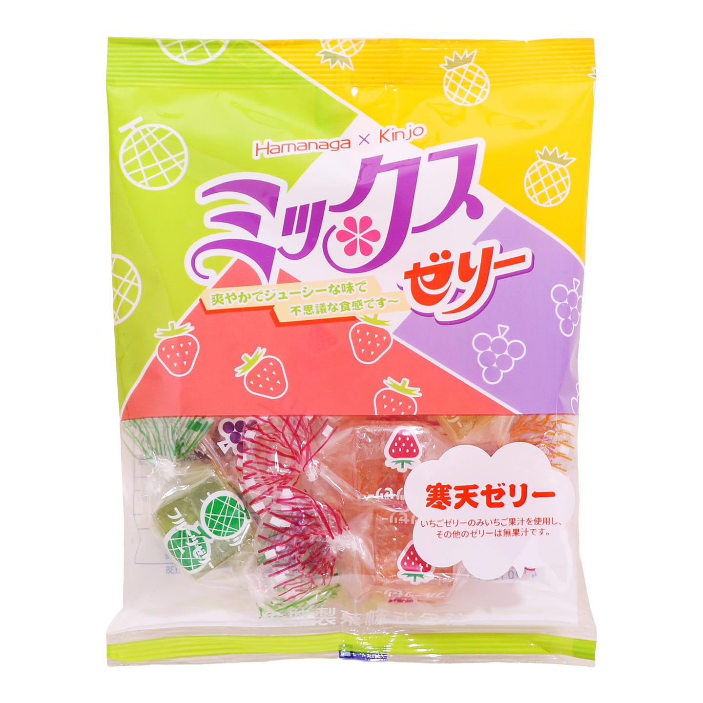Japanese Morinaga Fruit-Flavored Jelly Gummies 2 pack