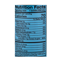 Hata Ramune Japanese Soda Blueberry Flavor 200 ml