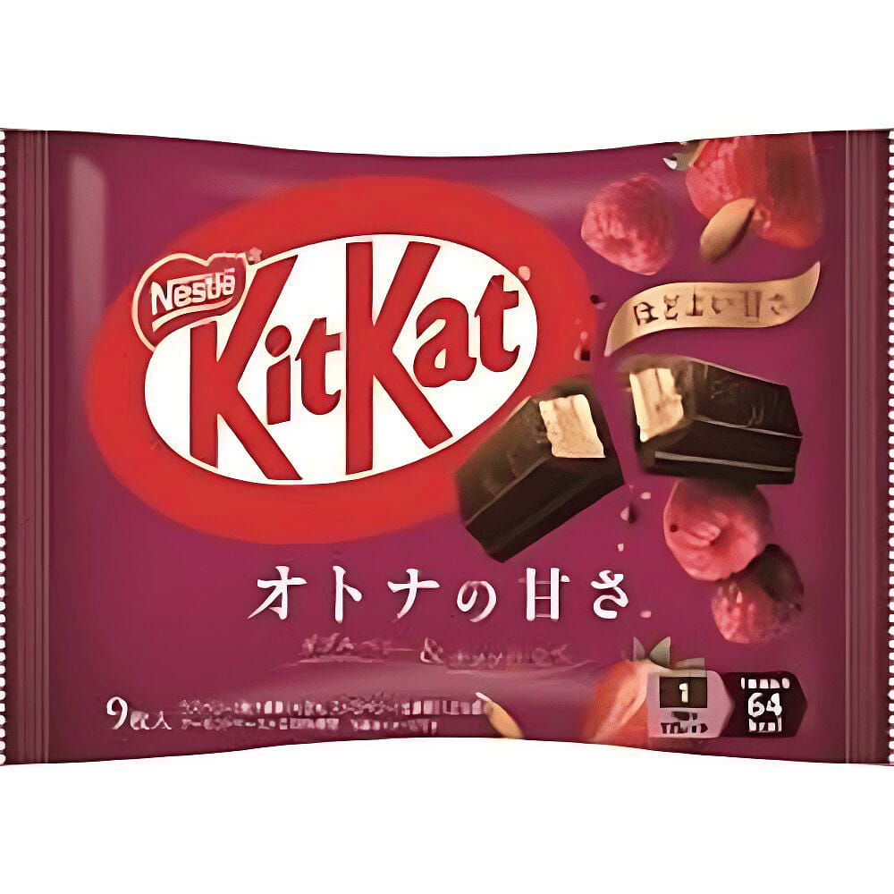 NESTLE KitKat Japan Double Berry Nut 9p 1 count