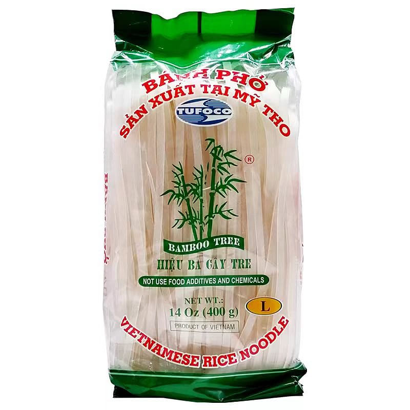 Yue Zhu Lin Vietnamese pho 5mm wide 400g*1 bag 400 กรัม