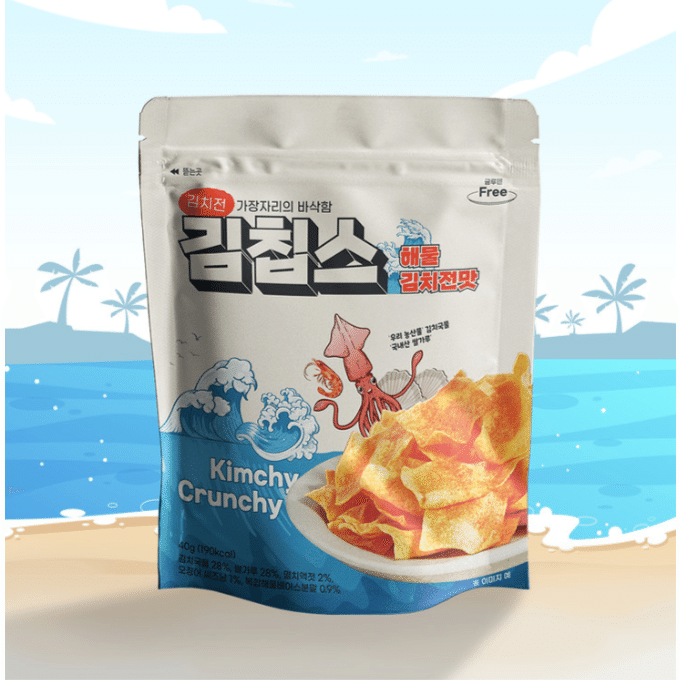 Kimchips Seafood Kimchi Jeon 1 개