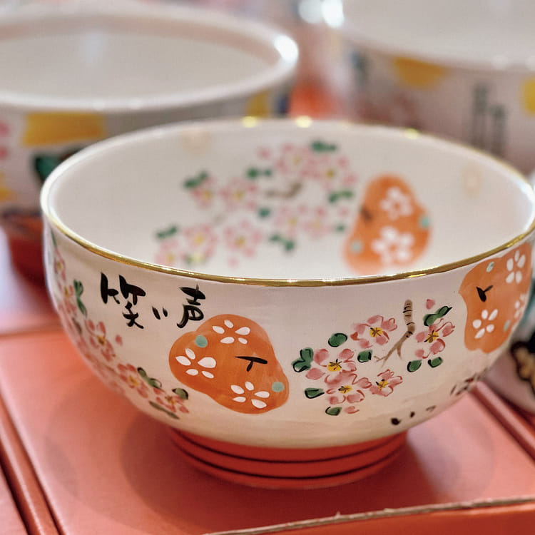 日本制夕立窑-今昔うさぎXL 盖饭碗一只（礼盒） - Weee!