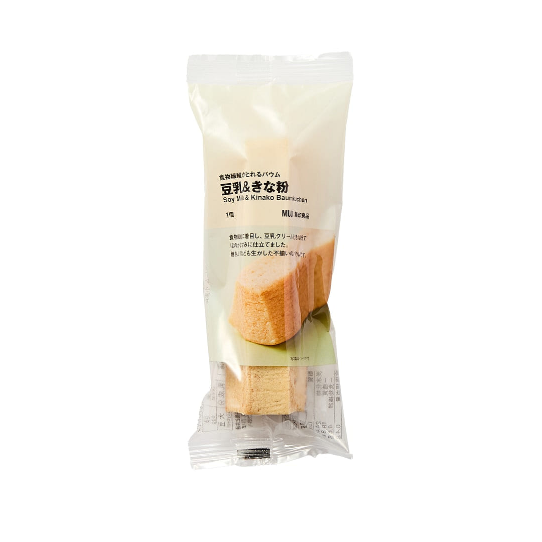MUJI Soy Milk & Kinako Baumkuchen 1 piece 1 each