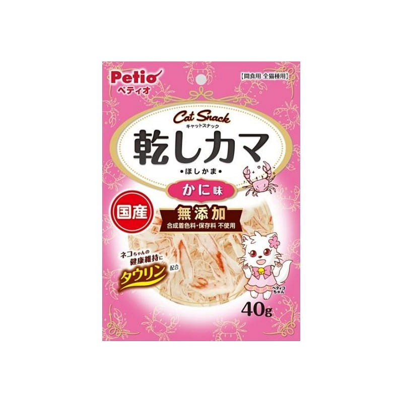 Petio派地奧 舒懷貓咪零食 螃蟹味 40g 1 份