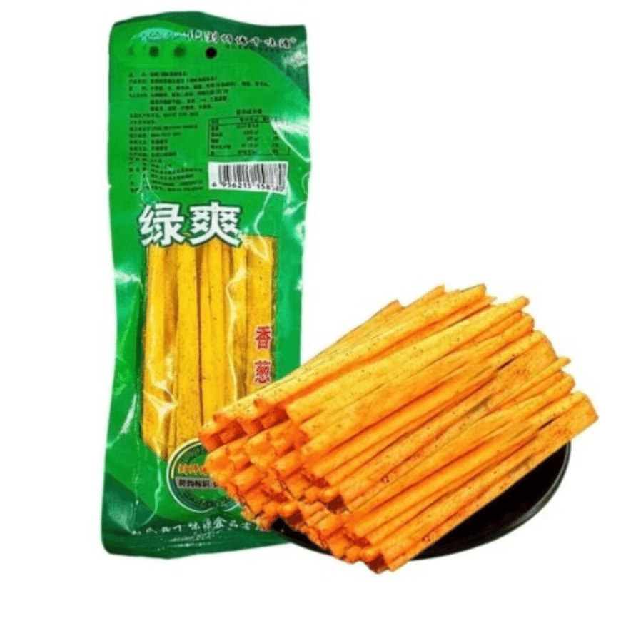 Green Spicy Strips Lvshuang Nostalgic Snack 32g*5 1 개