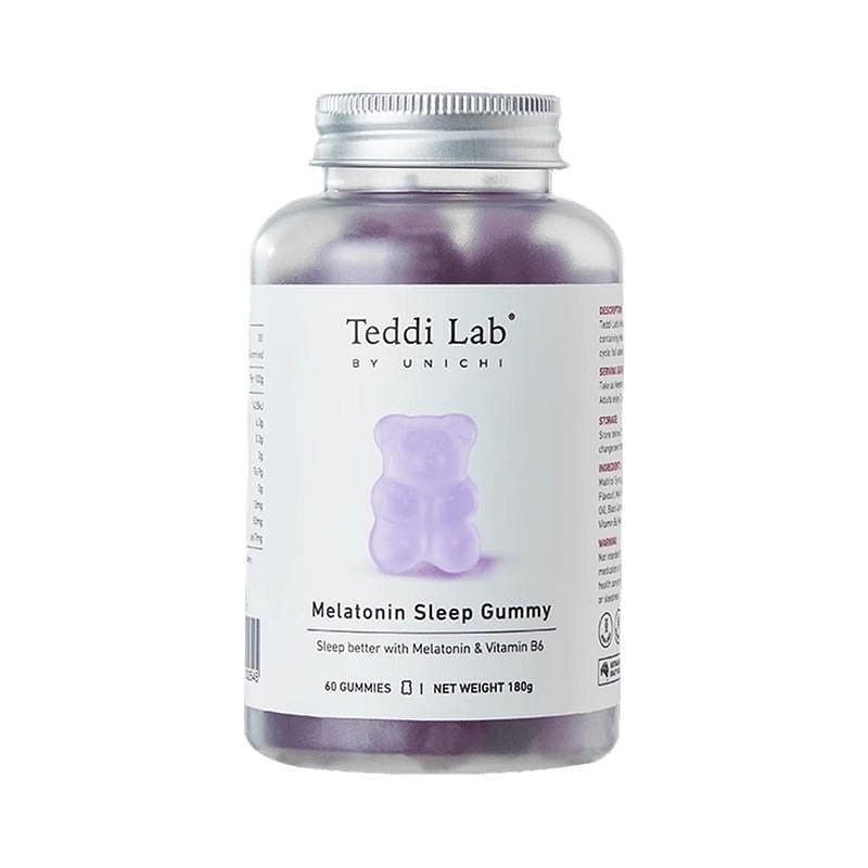 Unichi Teddi Lab Melatonin Sleep Gummy 60 Count 1 병