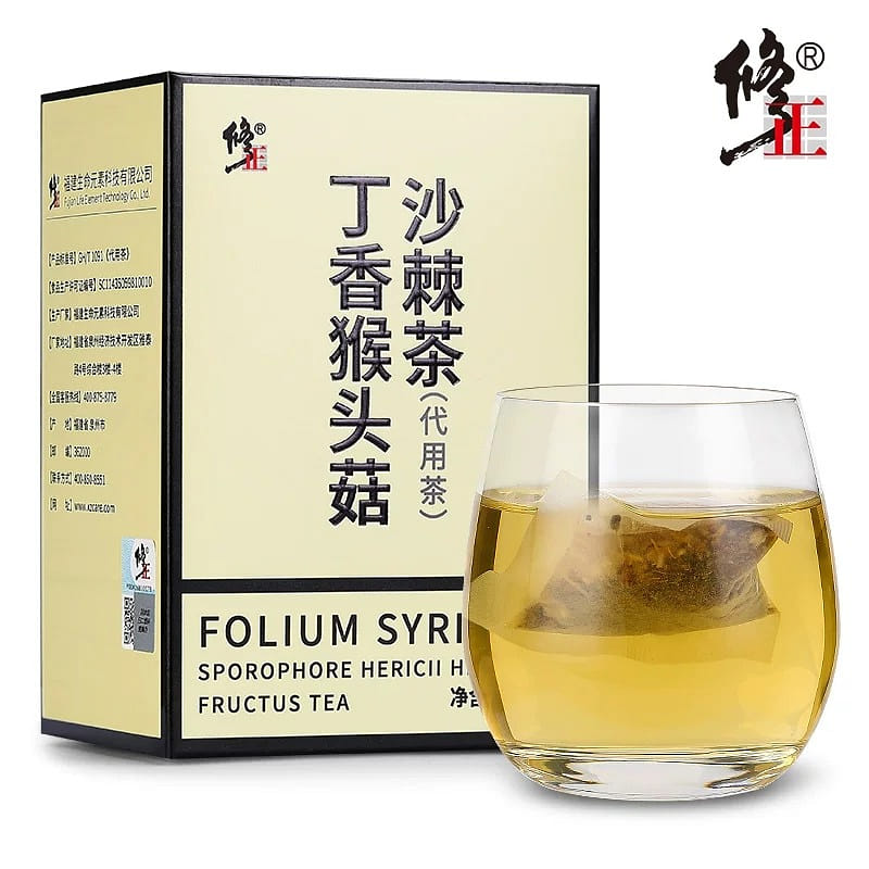 Monkey Head Mushroom, Clove,and Sea Buckthorn Tea 1 pack