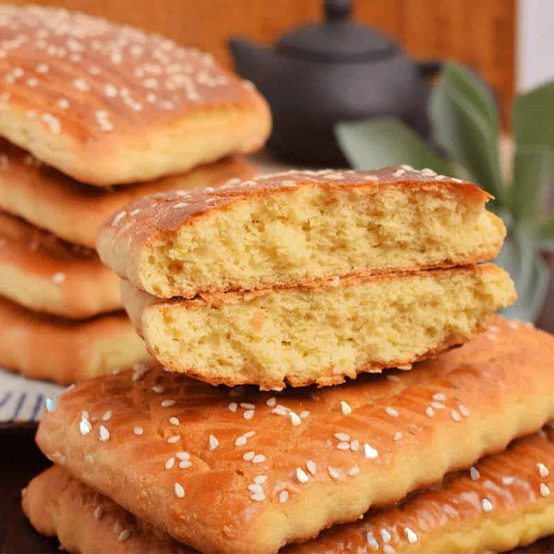 Northeast Old-fashioned Big Biscuits, Dough Big Biscuits, Nostalgic Snacks, Eggs, Biscuits, Breakfast Food, 500g 500 그램