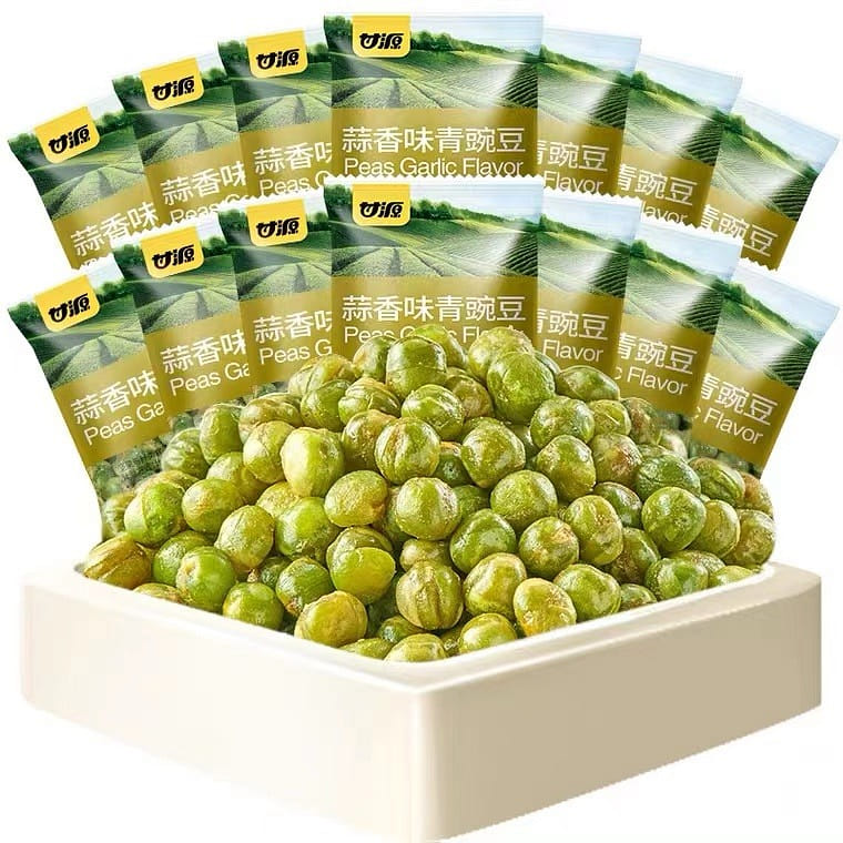Green Beans with Garlic Flavor, Nuts, Snacks, Taste of childhood 285 그램