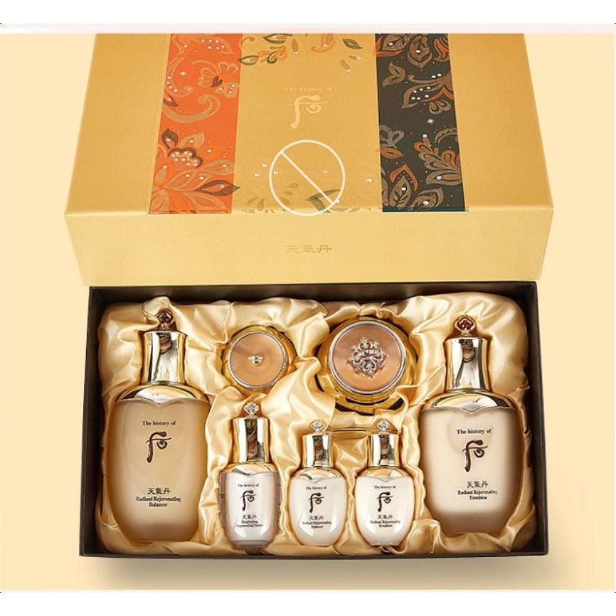 The history of Whoo Cheongidan 7pcs Special Set 1 each
