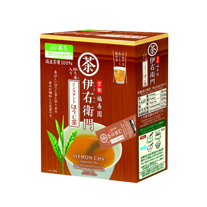 Ujinotsuyu Iyemon Hojicha Sticks 24 g