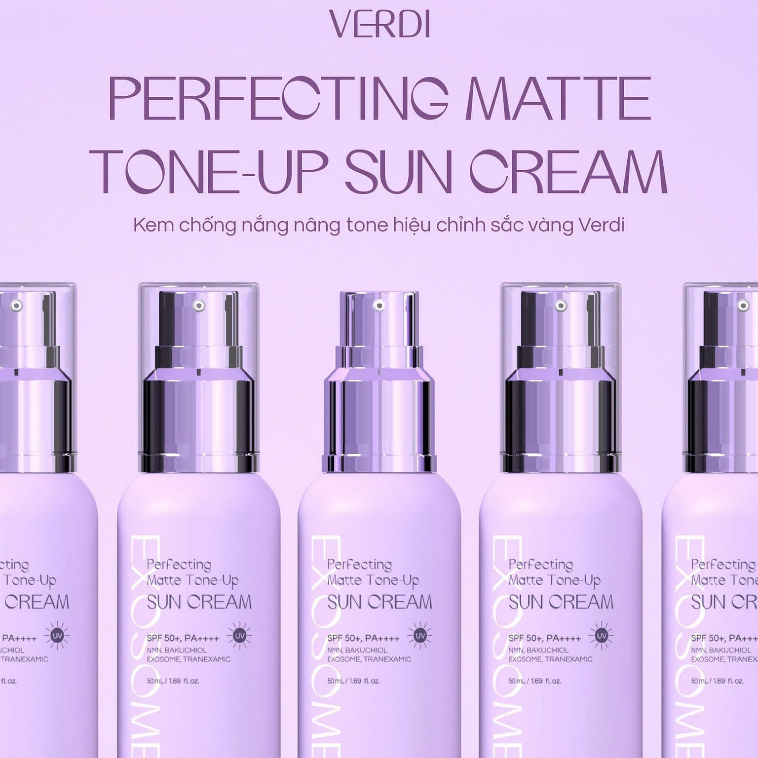 Verdi 完美亮肤防晒霜SPF50+PA++++ 50 毫升
