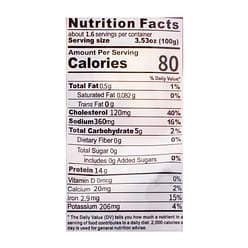 Captain Jiang Skewer Abalone Meat, Frozen 162 g