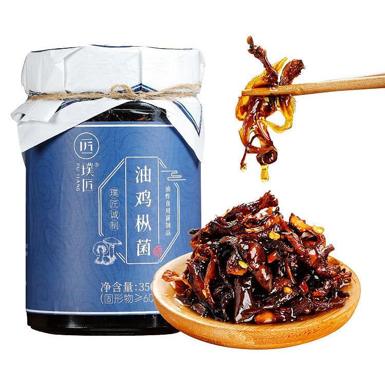 Pujiang Yunnan oil chicken mushroom sauce with rice and bibimbap sauce 350 그램