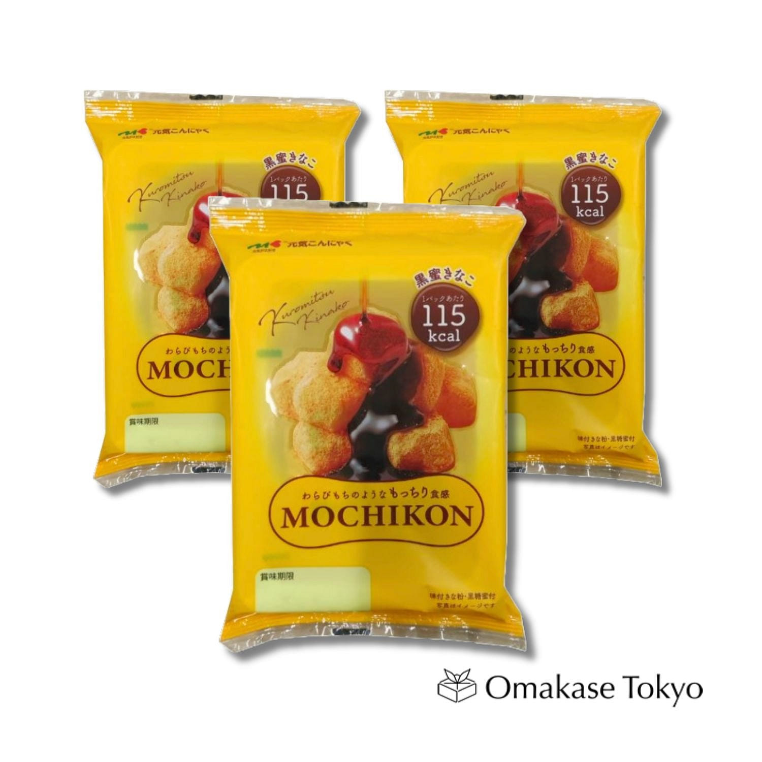 Mochikon 黑光 Kinako（3 件装） 100 克