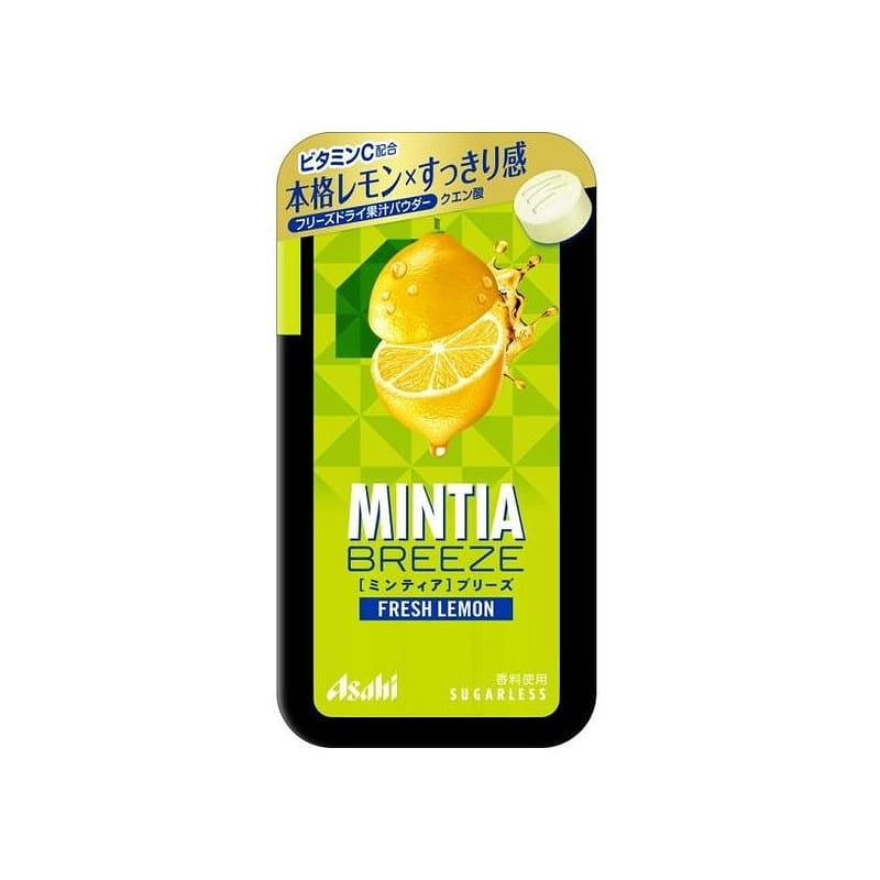 Asahi Cooling sensation Lemon mint candy 30pcs 1 케이스