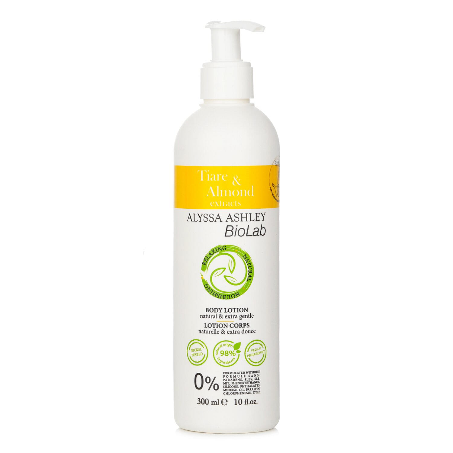 Alyssa Ashley Biolab Tiare & Almond Body 300 밀리리터