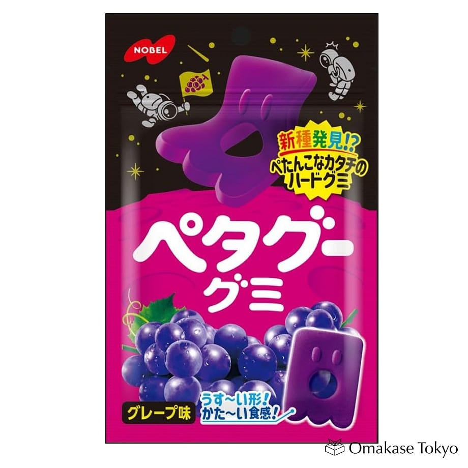 Nobel Seika Petagu Grape Gummy 50g 50 그램