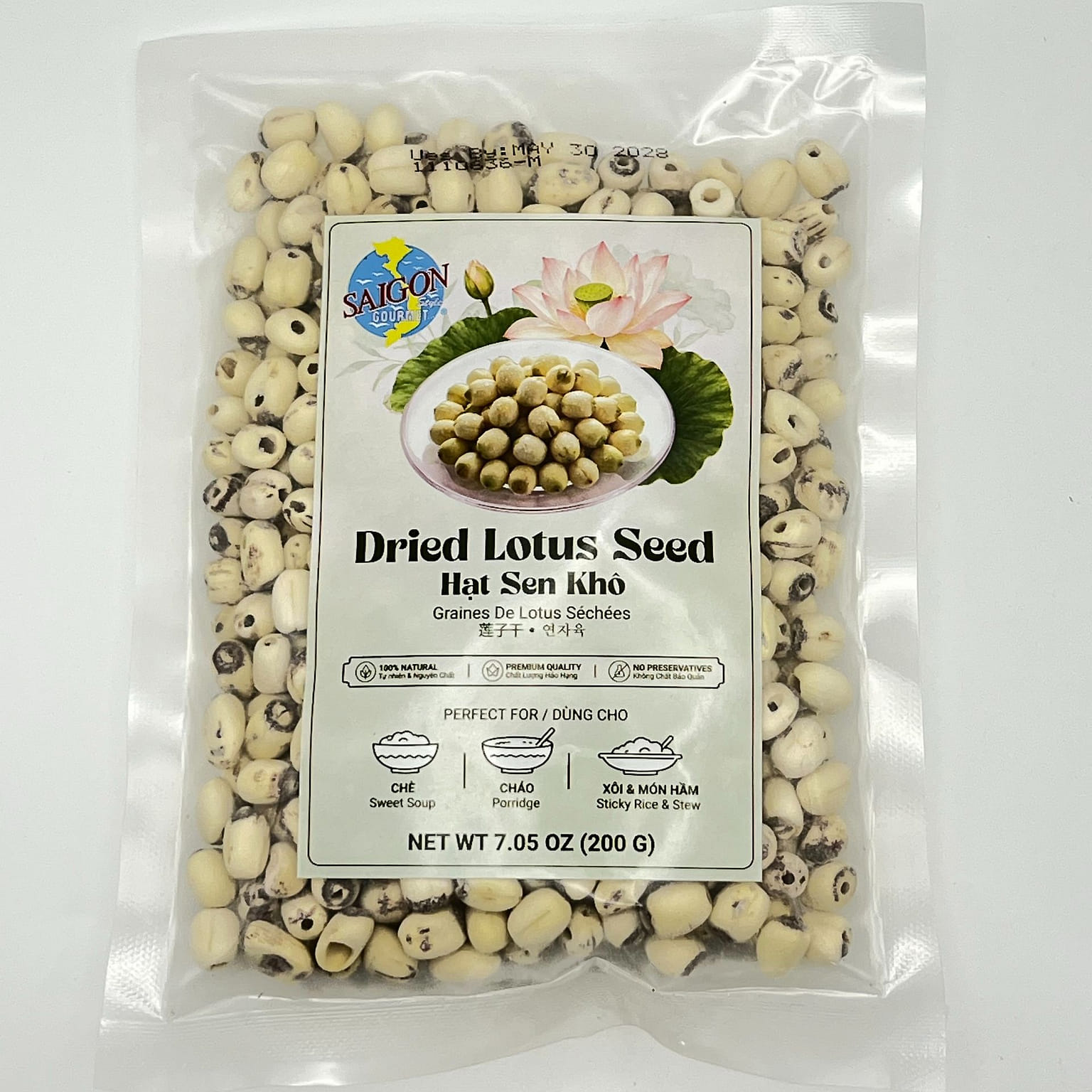 DRIED LOTUS SEEDS 7.05 oz