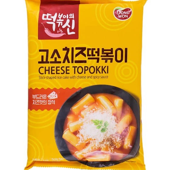 weee_instant_Dongwon Cheese Topokki Rice Cake 240 g