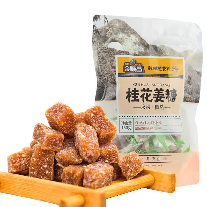 Jin Shunchang Osmanthus Ginger Candy 60g 160 그램