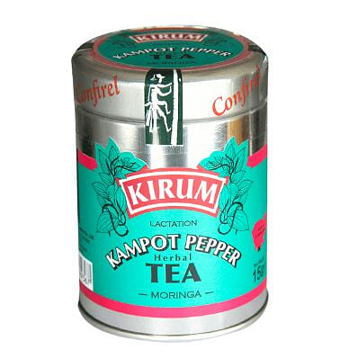 Kirum Kampot Pepper Herbal Lactation Moringa Tea 1 each
