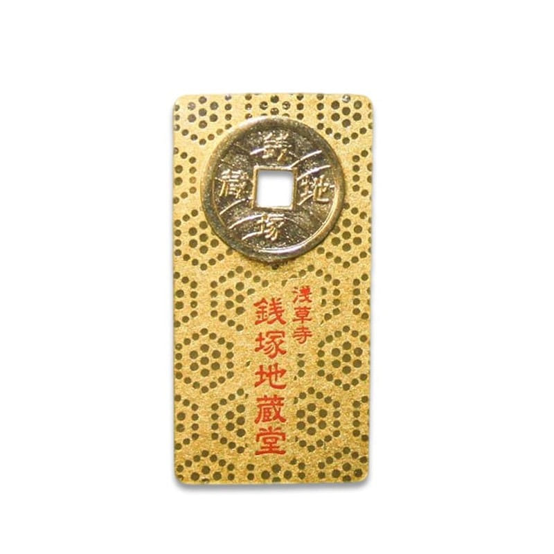 Japanese style Sensoji Temple Golden Luck Guard pendant 1 piece 1 개