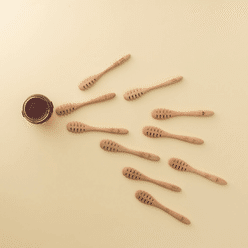 밤부 대나무 꿀 스푼 1 개