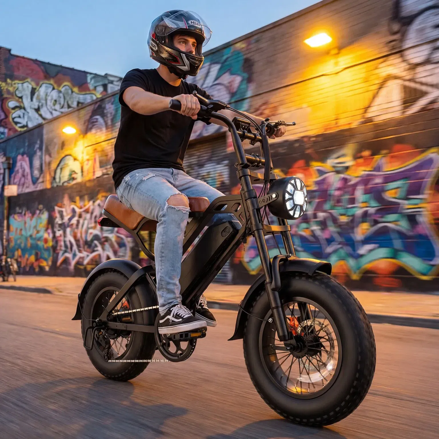 Ebike 1500W Peak Electric Bike Mountain Bicycle 16 1 box
