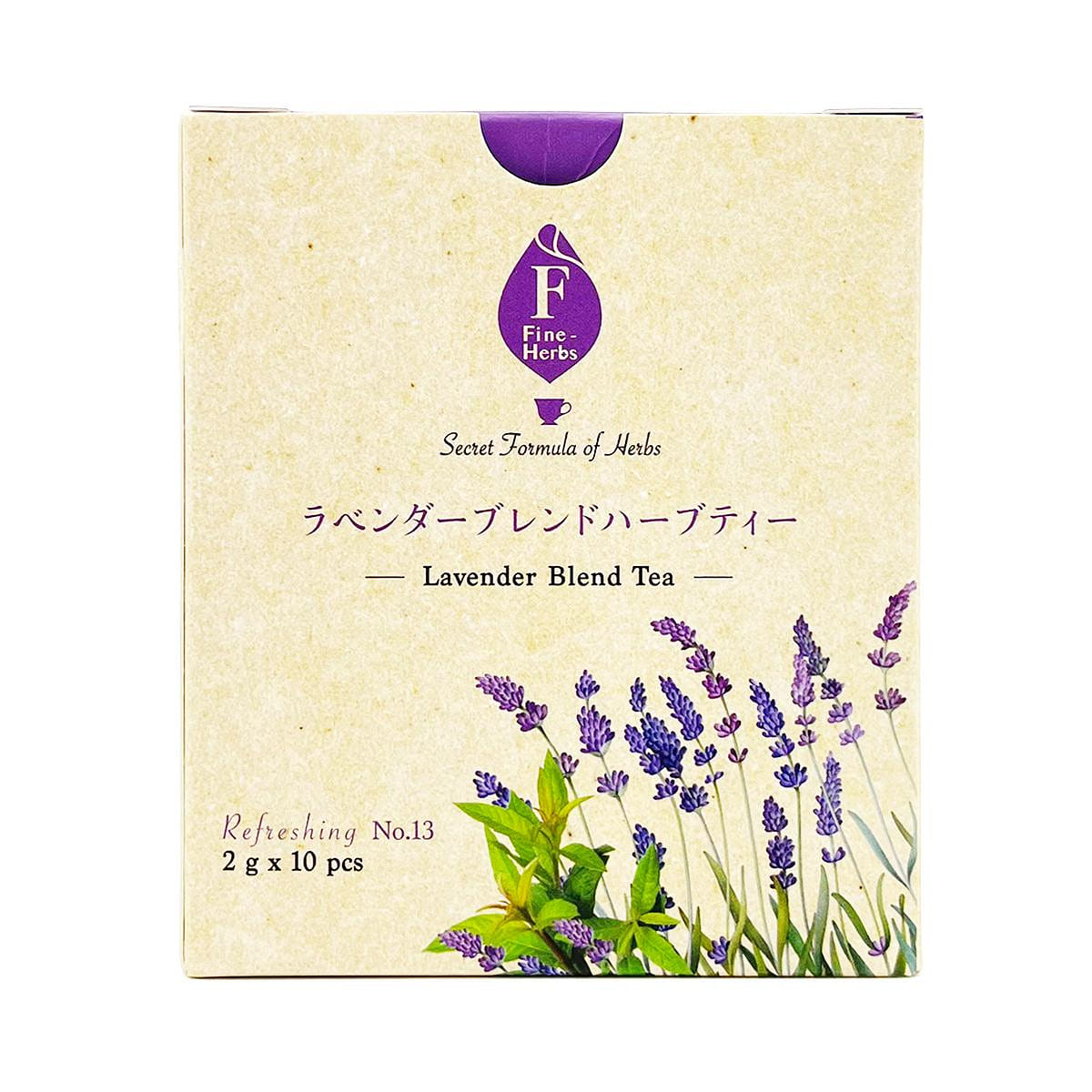 FINEHERBS Lavender Blend Tea 10pcs 20 그램