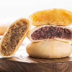 传统糕点休闲零食 手工正宗纯板栗饼 128g 128 克