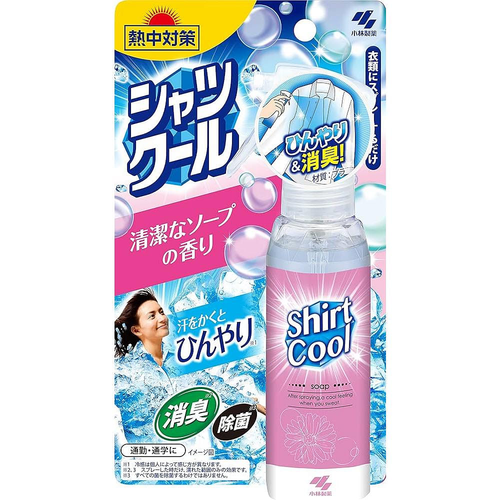 Kobayashi Shirt Cool Spray Clean Soap Scent 100ml 100 ml