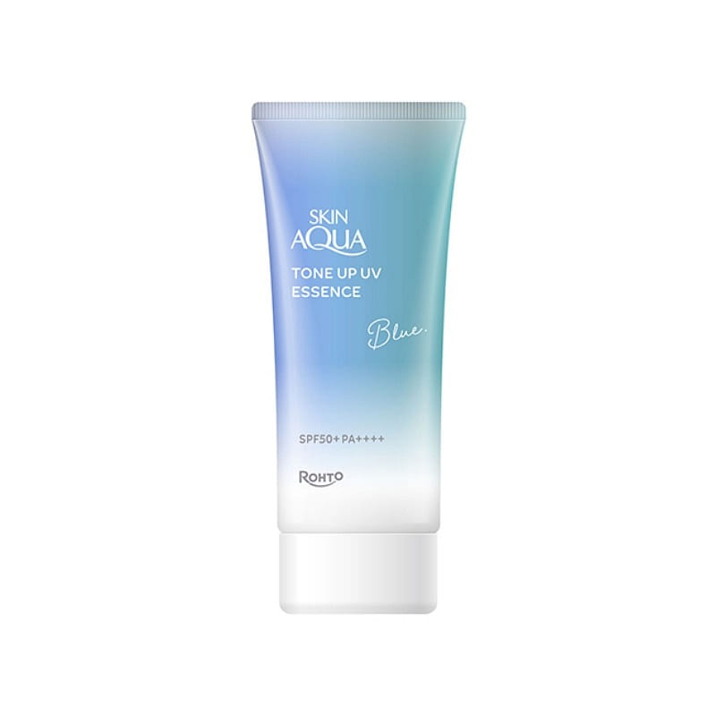 Rohto Skin Aqua Tone Up UV Essence Blue 70g 1 each
