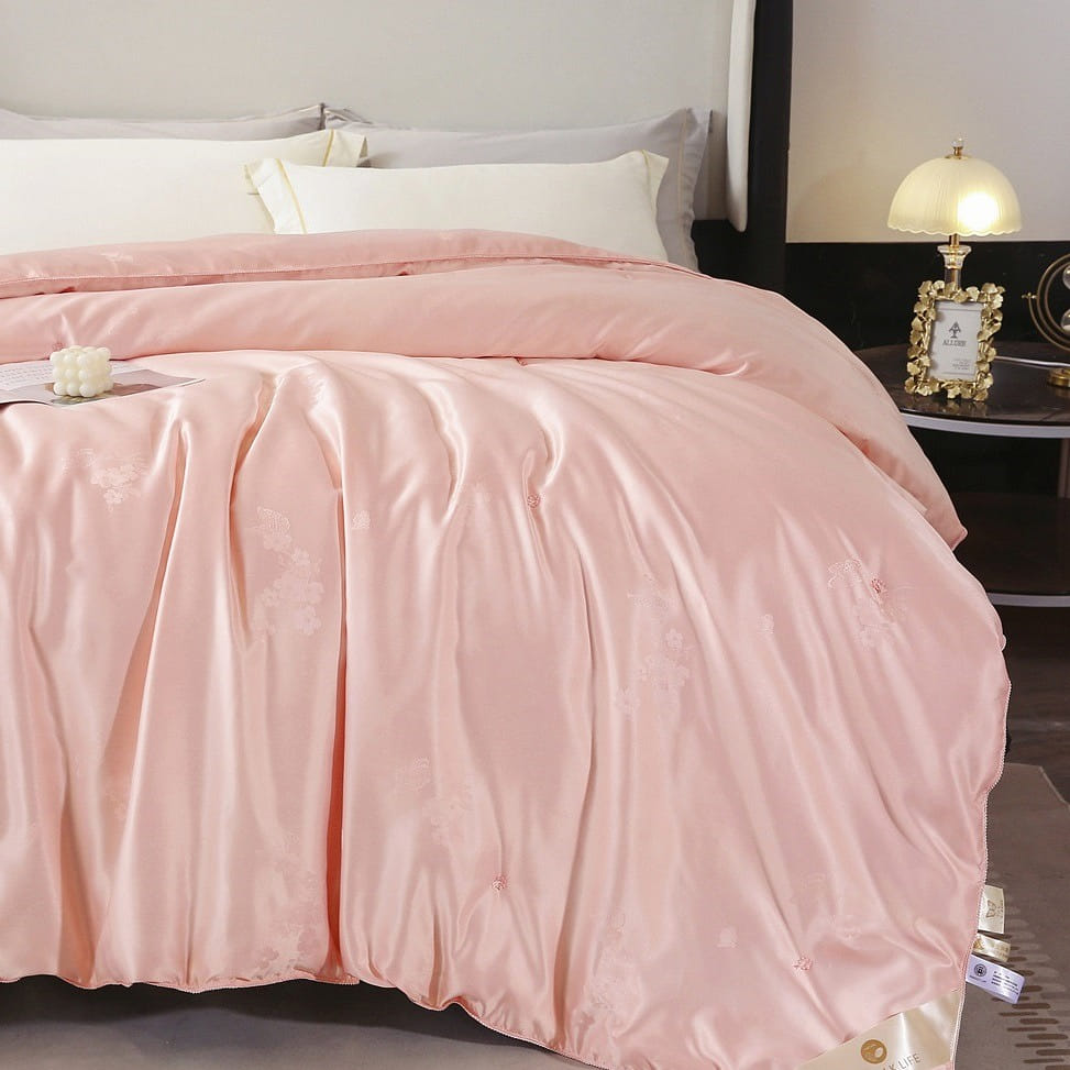 Duvet King 220x240cm 4kg Winter Quilt Pink 1 ส่วน