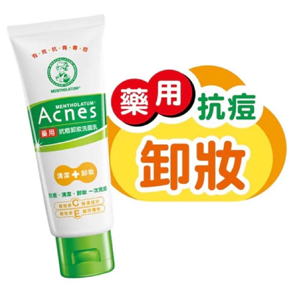 Taiwan Mentholatum Acnes Make-up Removal Wash 100 그램
