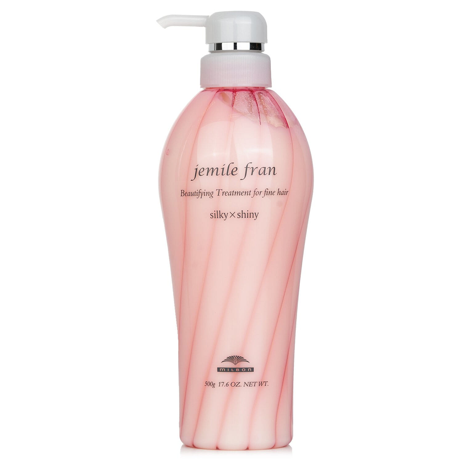 Milbon Jemile Fran Beautifying Treatment - Silky & Shiny (For Fine Hair) 500g/17.6oz 500 g