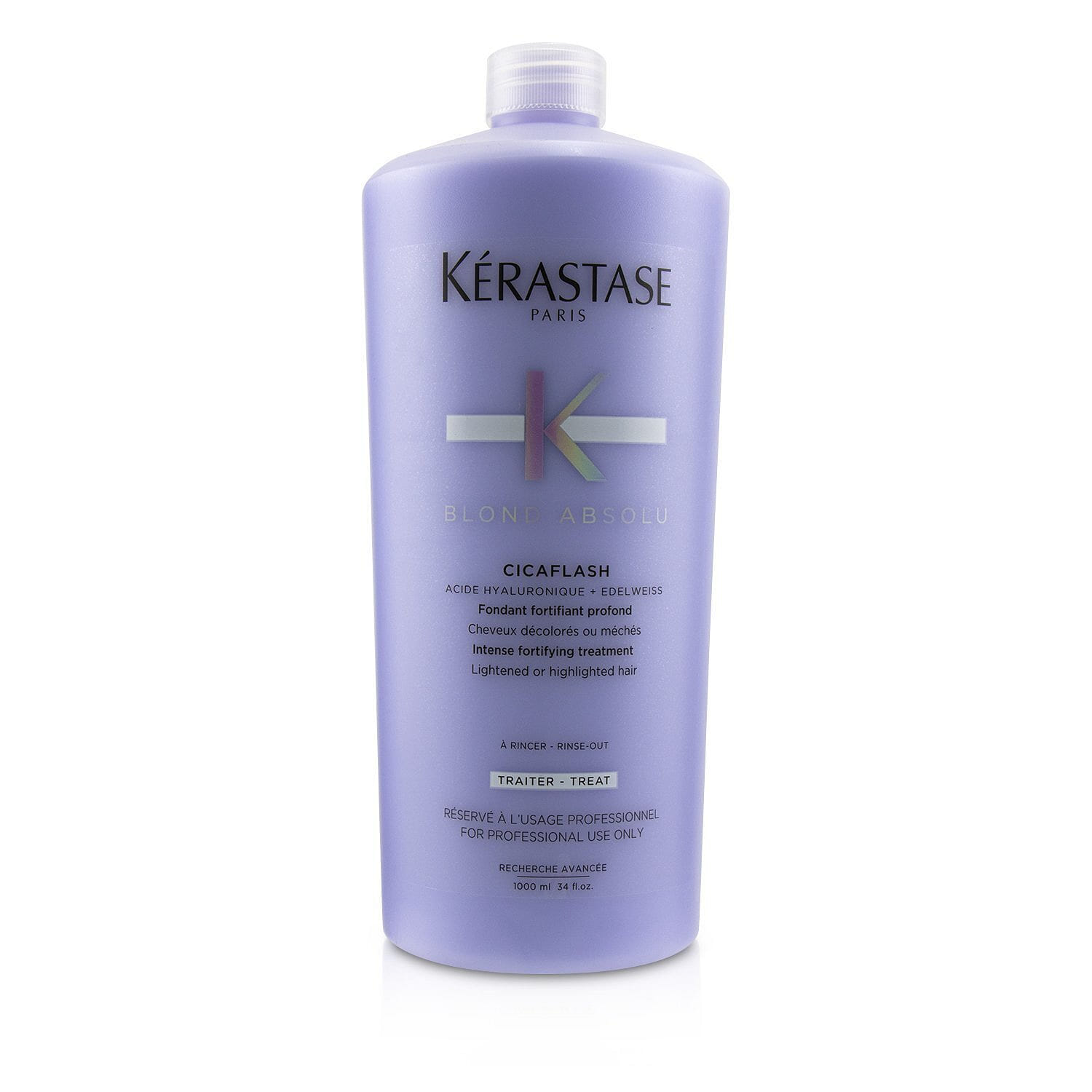Kerastase Blond Absolu Cicaflash Intense Fortifying Treatment (Lightened or Highlighted Hair) 1000ml/34oz 1000 밀리리터