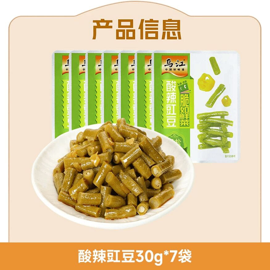Wujiang Sour and Spicy Cowpea 30g * 7 210 g